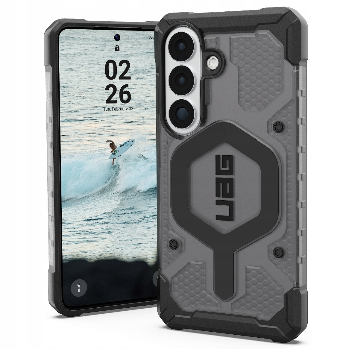 Uag Pathfinder Clear MagSafe pouzdro Magnetické kryt pro Galaxy S26 5G