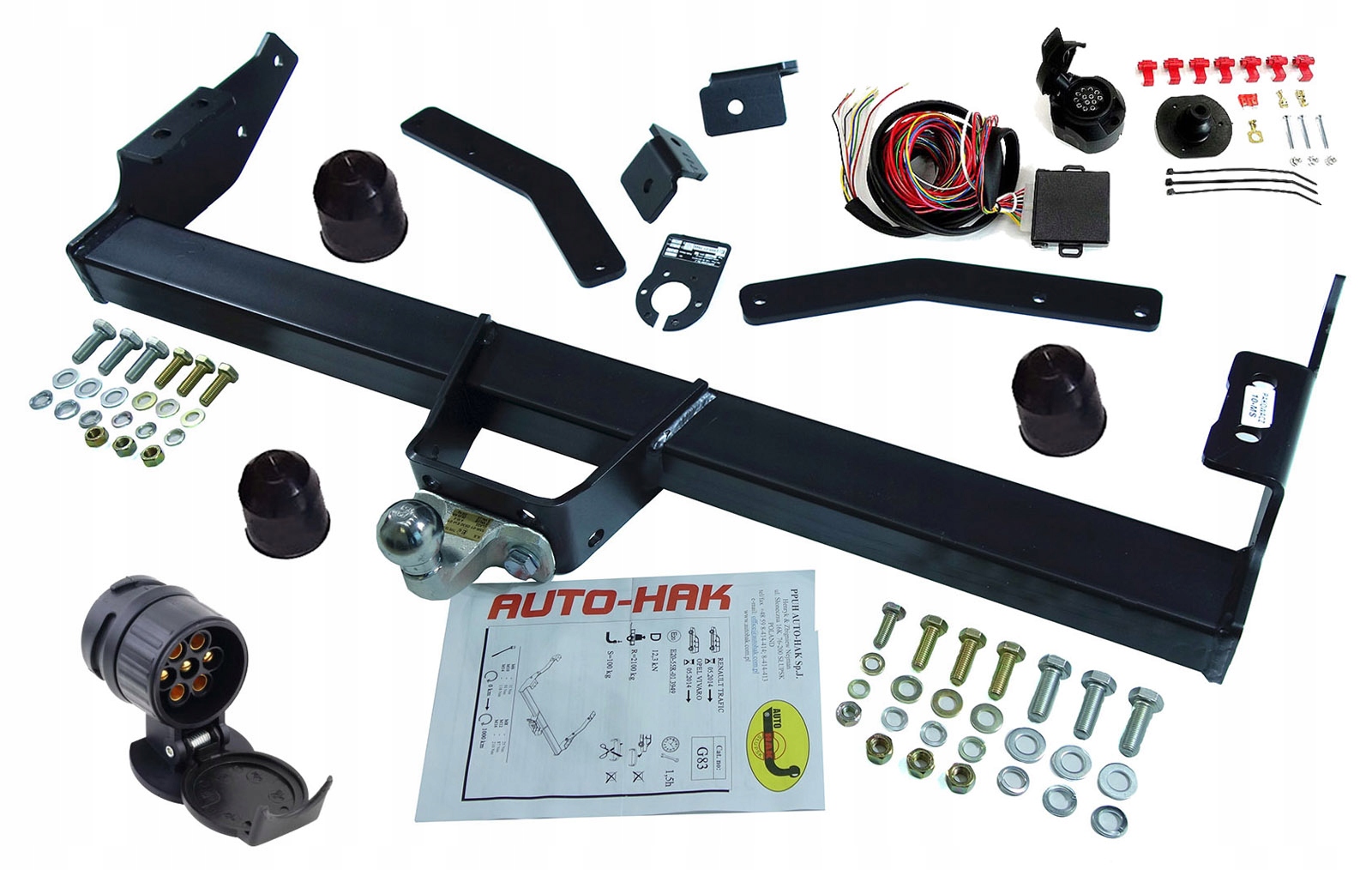 HAK HOLOWNICZY+MODUŁ+7PIN13P RENAULT TRAFIC 3 III Producent Auto-hak