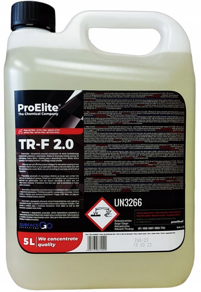 ProElite Tr-f 2.0 piana aktywna do mycia auta 5L