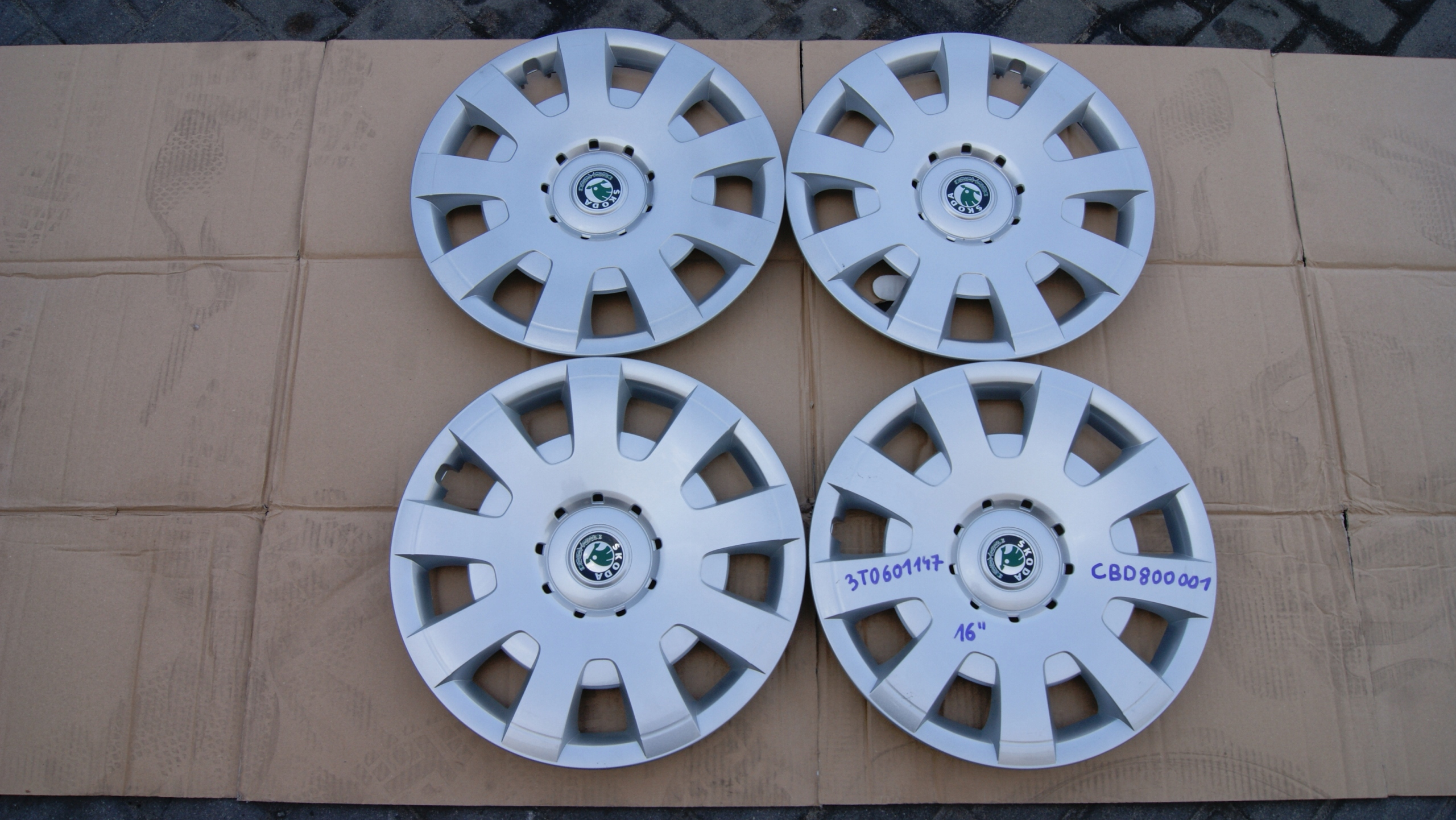 ОРИГІНАЛЬНІ КОЛЕСА SKODA 16