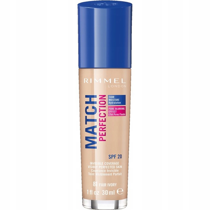 

Rimmel Podkład Match Perfection 081 Fair Ivory