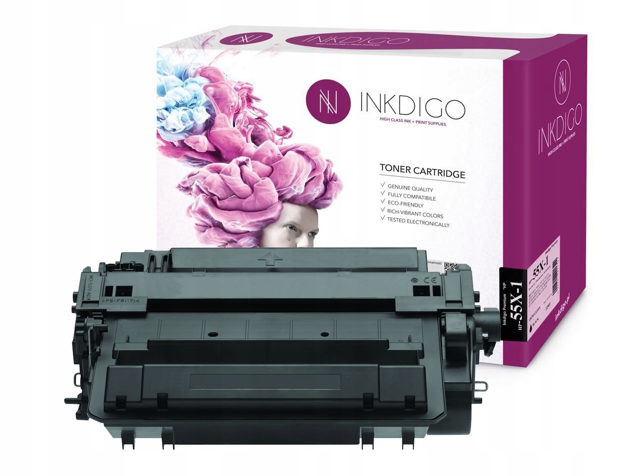 

Toner Inkdigo do Hp 55X CE255X Hp P3015 M521 M525