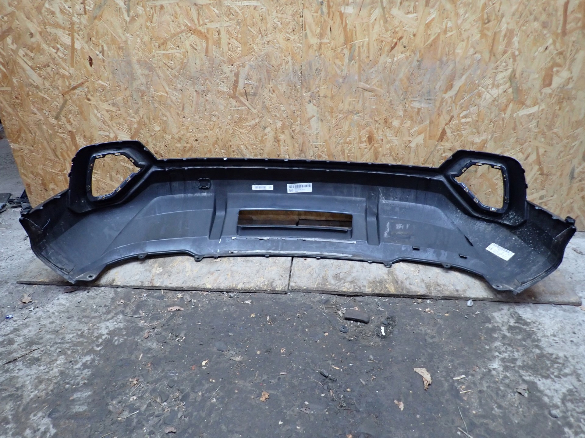 bumper rear part SPOILER AUDI Q3 2 II 83F SPORTBACK 2019