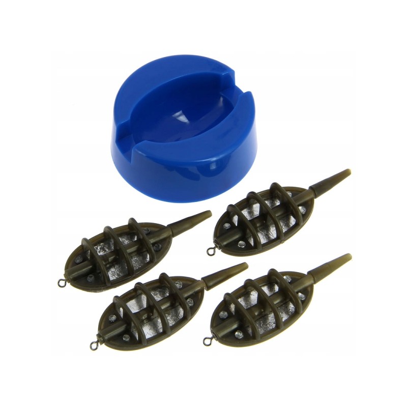 Koszyczki Podajniki Method Feeder Ngt Zestaw 4+1