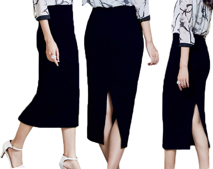 

Markowa Tuba Ołówkowa Do Łydki spódnica Kolory 46