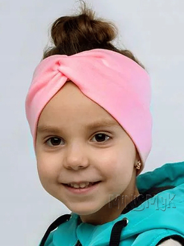 OPASKA PRZEPLATANA dziecięca GŁADKA turban 44-54 Płeć dziewczynki