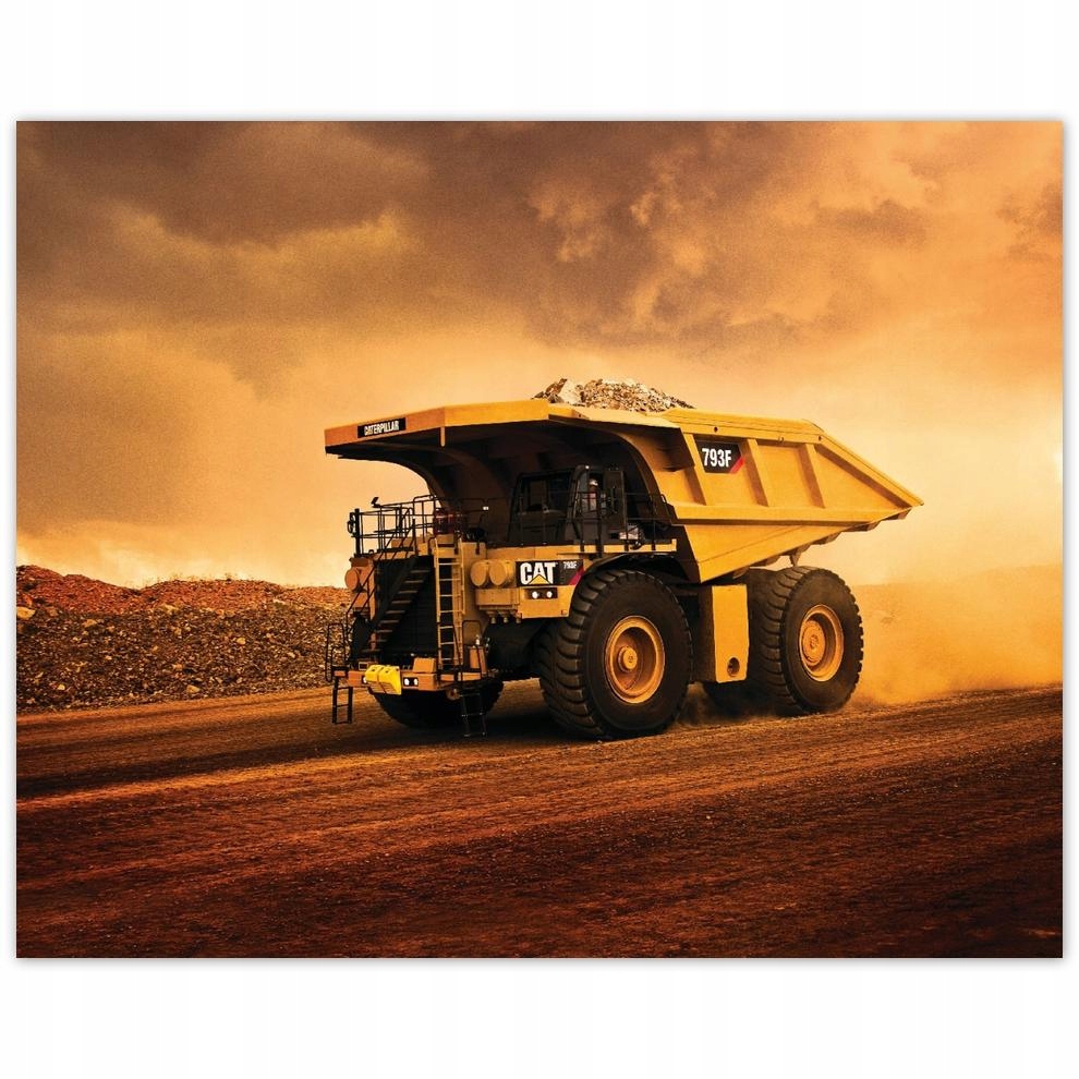 

Plakat 50x40 Pan Maniek i ciężarówka