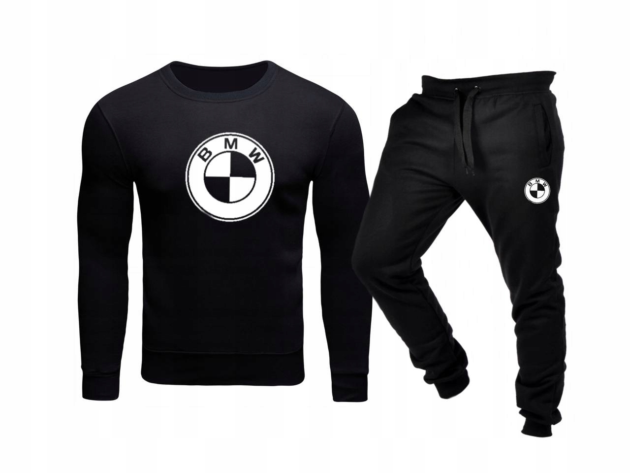 Tepláková Souprava Teplákovka Bez Kapuce Bmw Černá L