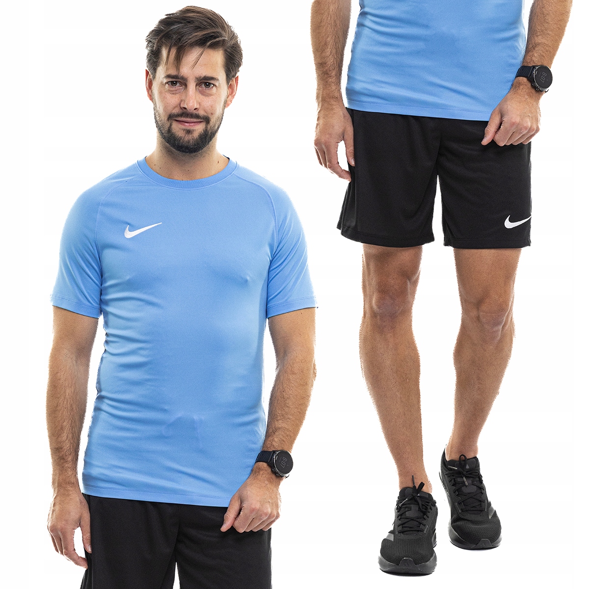 Sportovní oblečení Nike Pánský komplet Tričko Kraťasy Sada Park VIII vel. M