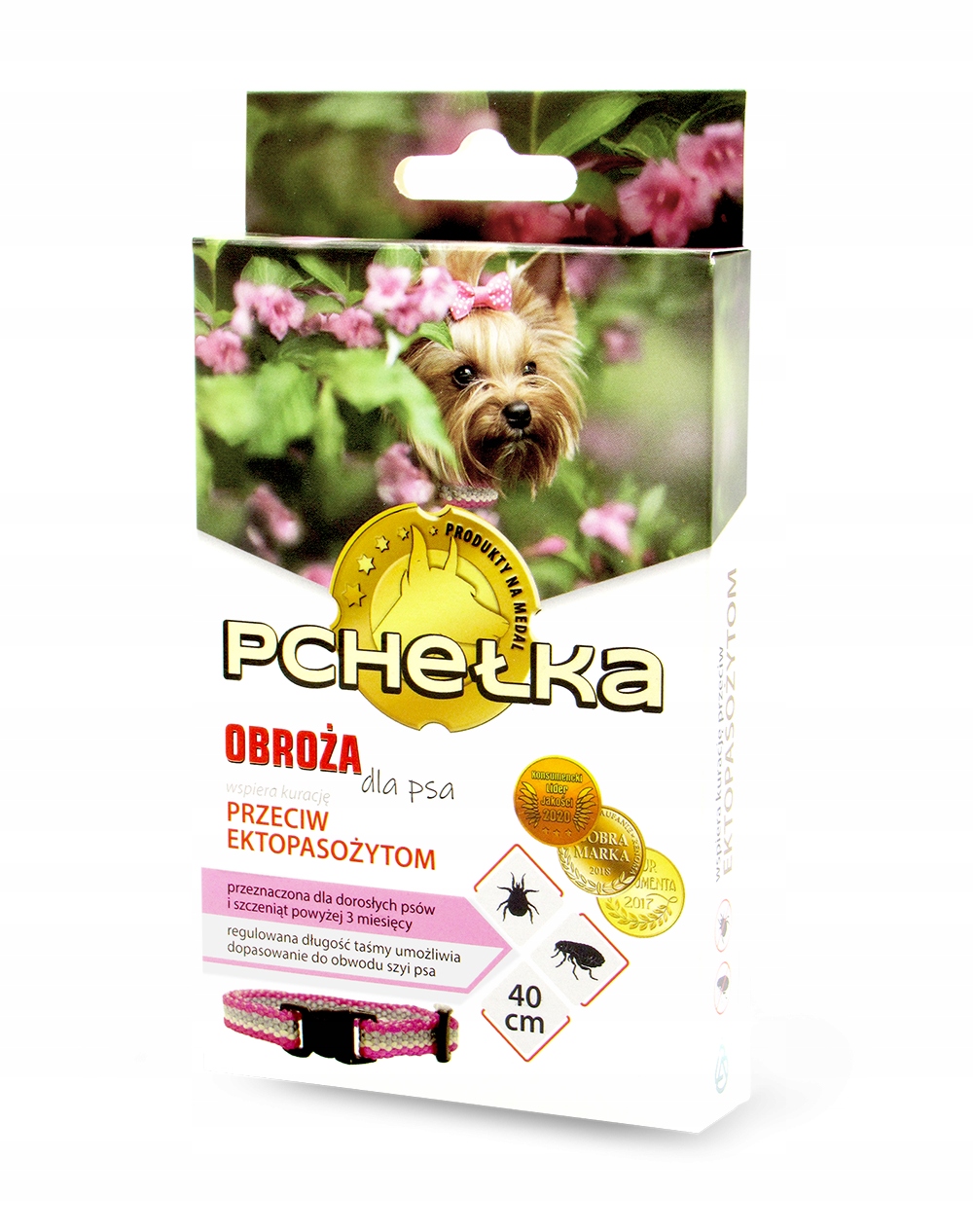 

Pchełka Obroża Na Kleszcze Pchły Dla Psa S 40cm