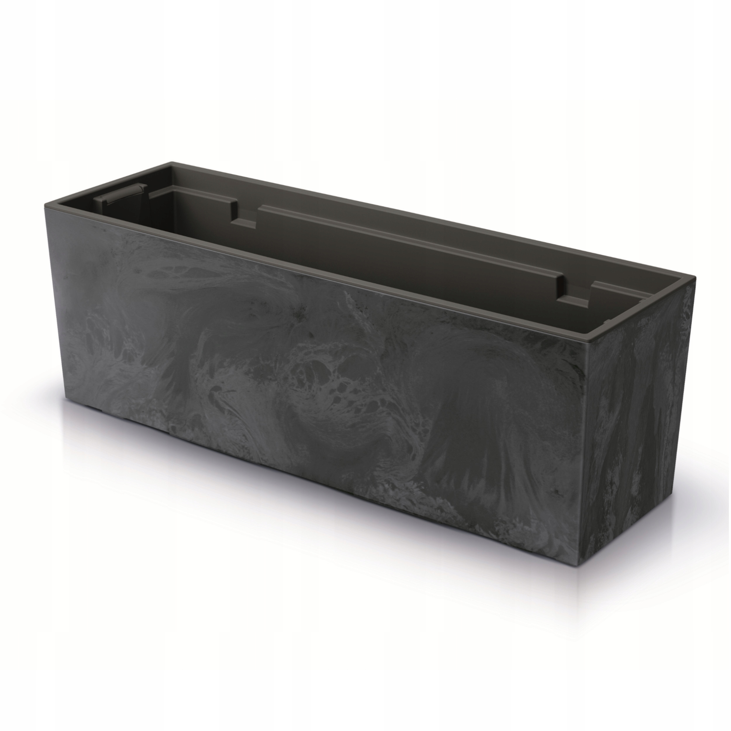 

Skrzynka doniczka balkonowa wkład 58x19cm antracyt