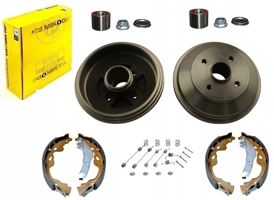 Барабаны челюсти пружинные подшипники OPEL AGILA B II