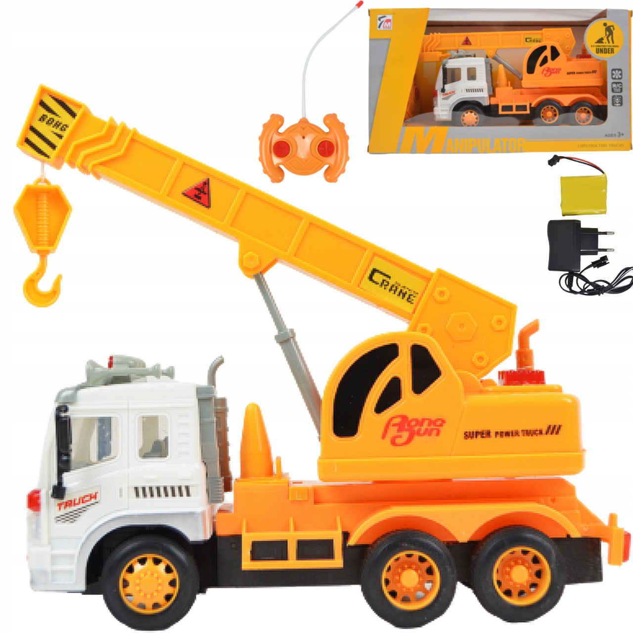 

Samochód dźwig zdalnie sterowny ciężarówka Rc