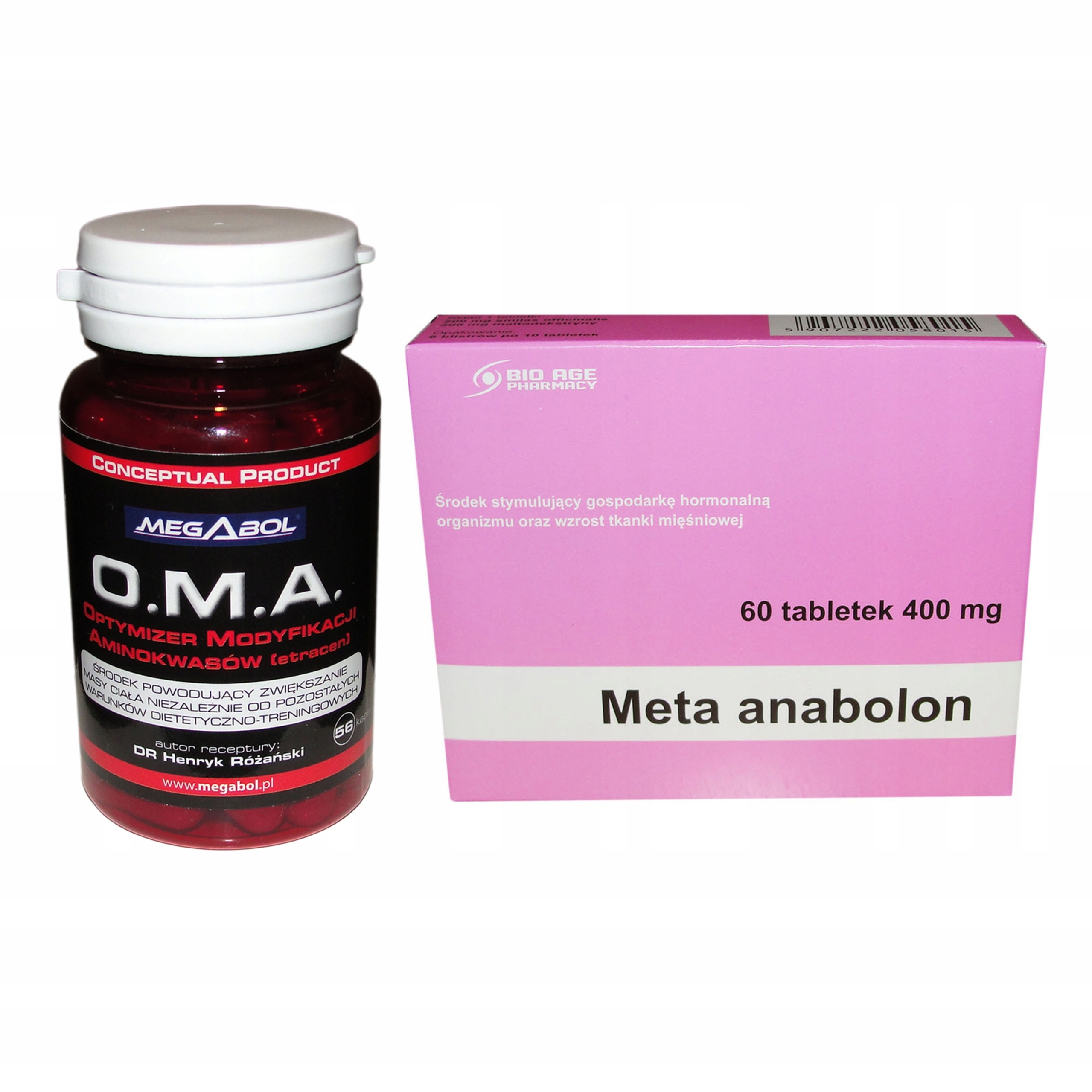 Oma Meta Anabolon na hmotu síla sex libido budování svalové hmoty