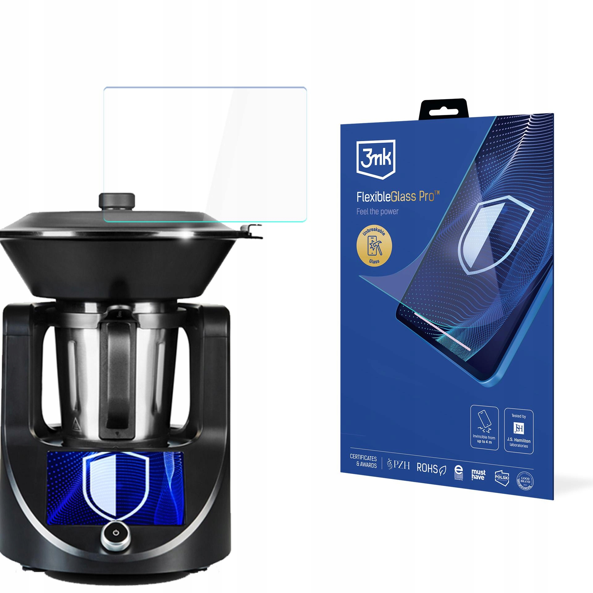 Sklo na displej pro Philipiak Cookover C-01 3mk FlexibleGlass Pro