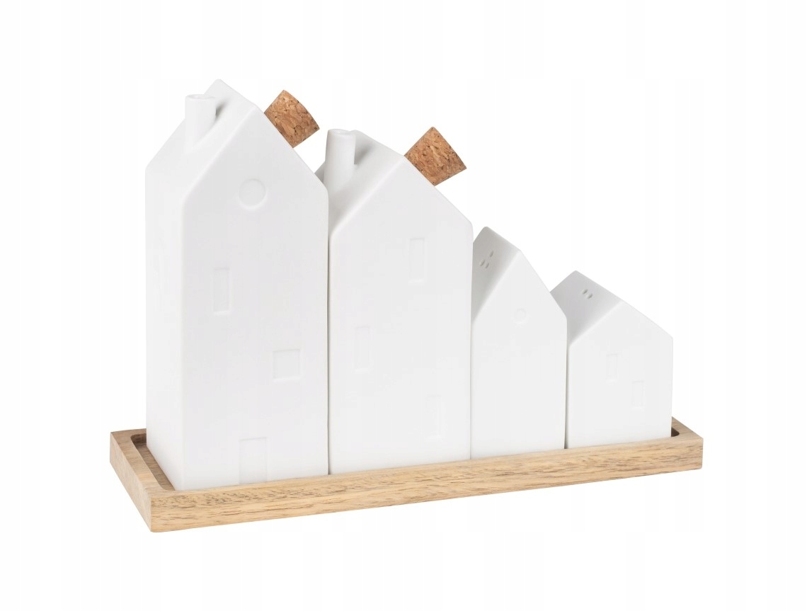 Rader Home Sada na korenie Korenie Domčeky Soľnička a Korenie