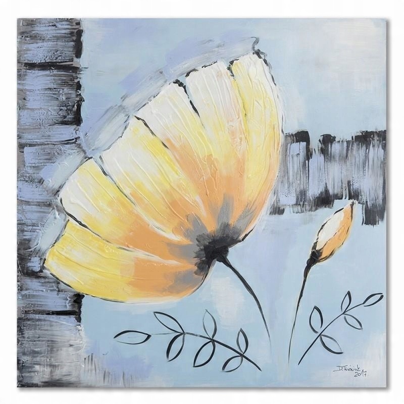 

Obraz Do Salonu Żółty Kwiat Deco Panel 30x30