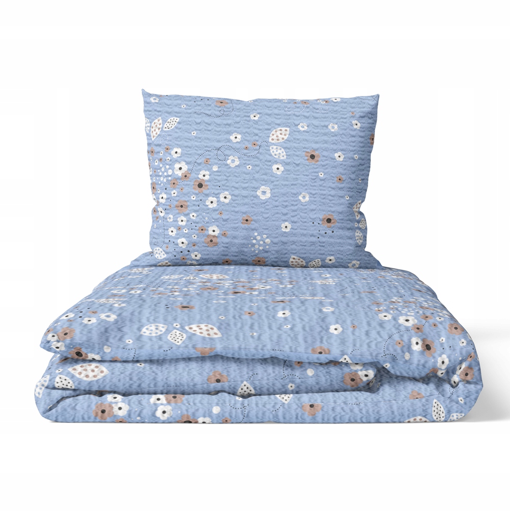 Krepové Povlečení 160x200 Povlečení 70x80 Hrubá Polská Bavlna 1788 N