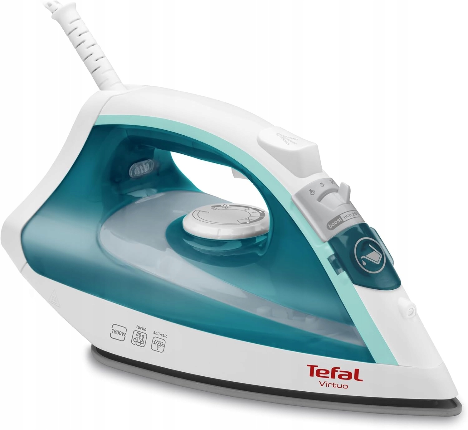 Žehlička 1800 W, parní ráz 24 g/min, parní ráz 80 g/min
