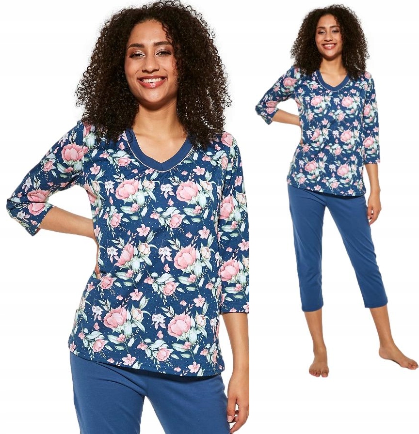 

Piżama damska Cornette 481/289 Różyczki * 3XL