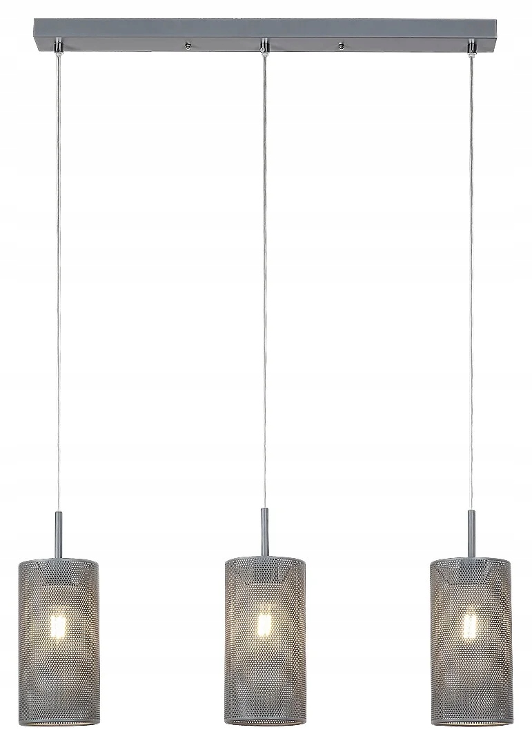 Závěsná lampa E14 3x25W popelavá barva 3019 Callia Rabalux