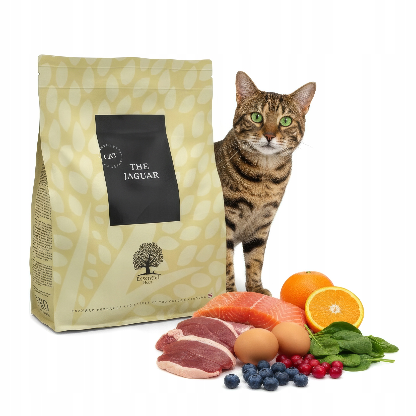 Essential Foods Jaguar 3kg karma dla kota bez zbóż