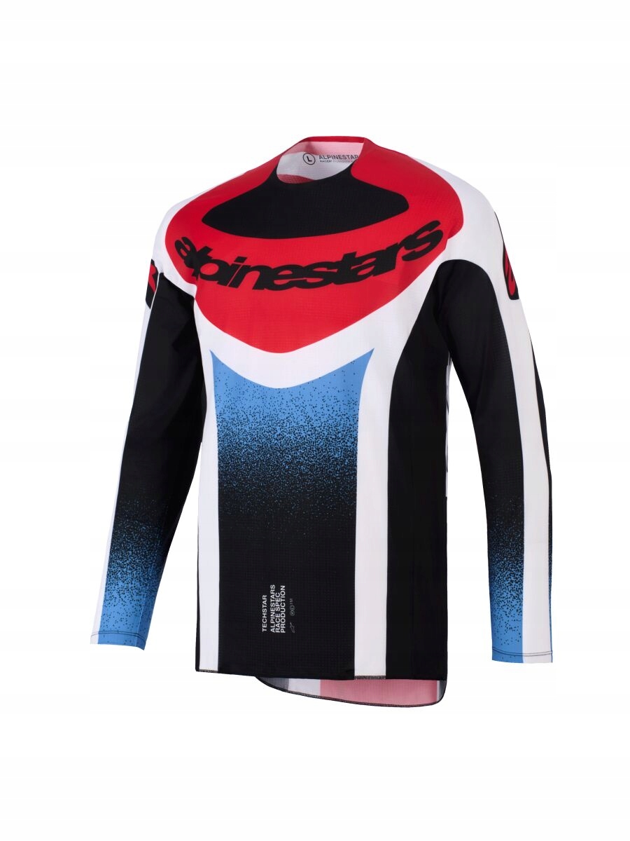 Alpinestars Techstar Knif Cross čierna/biela/červená M