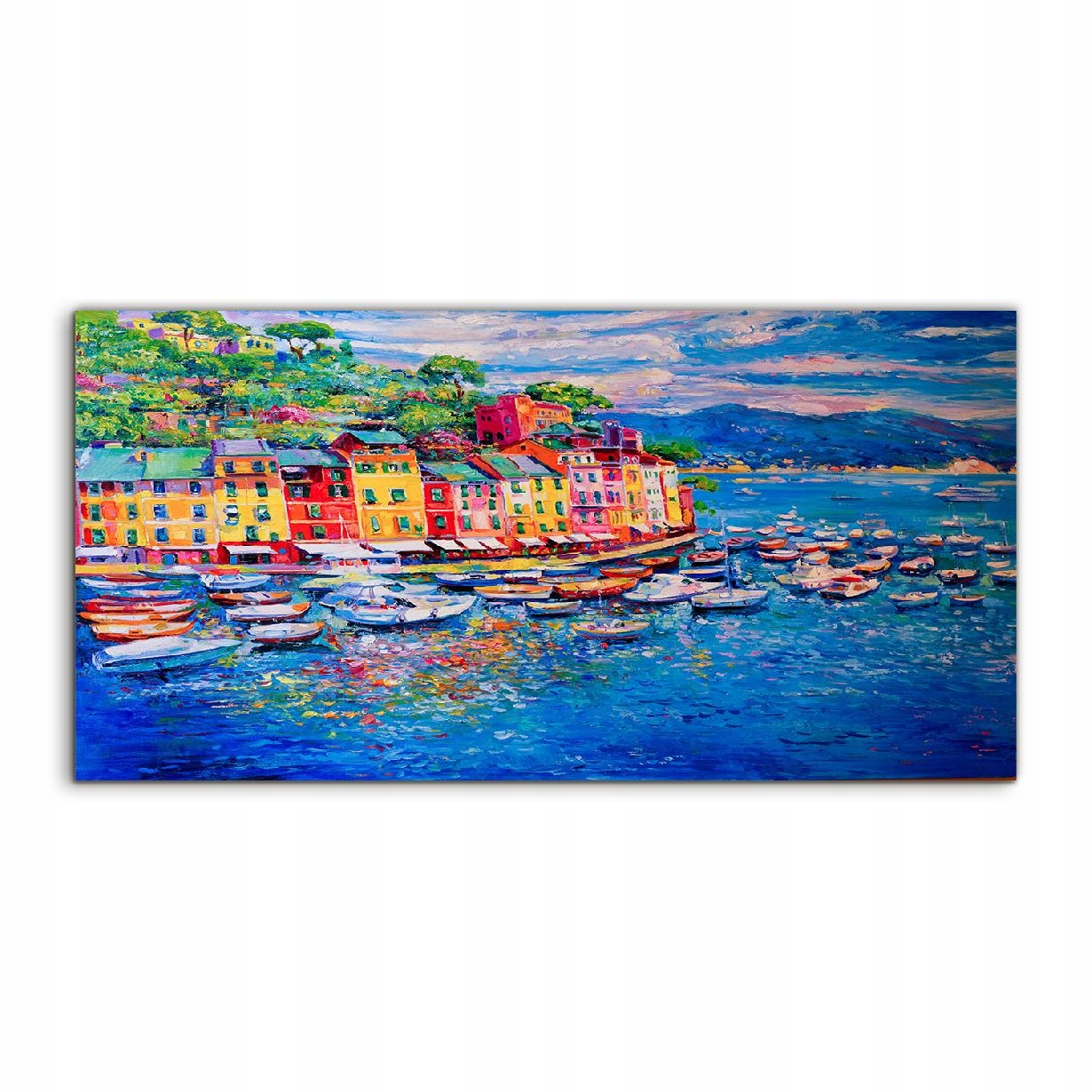 

Fotoobraz 100x50 na prezent Krajobraz Morski Łódki