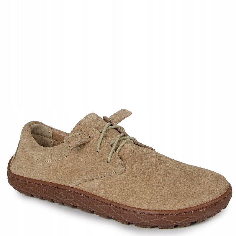 Lemar 10189 Barefoot Béžové Semišové Kožené Polobotky 37