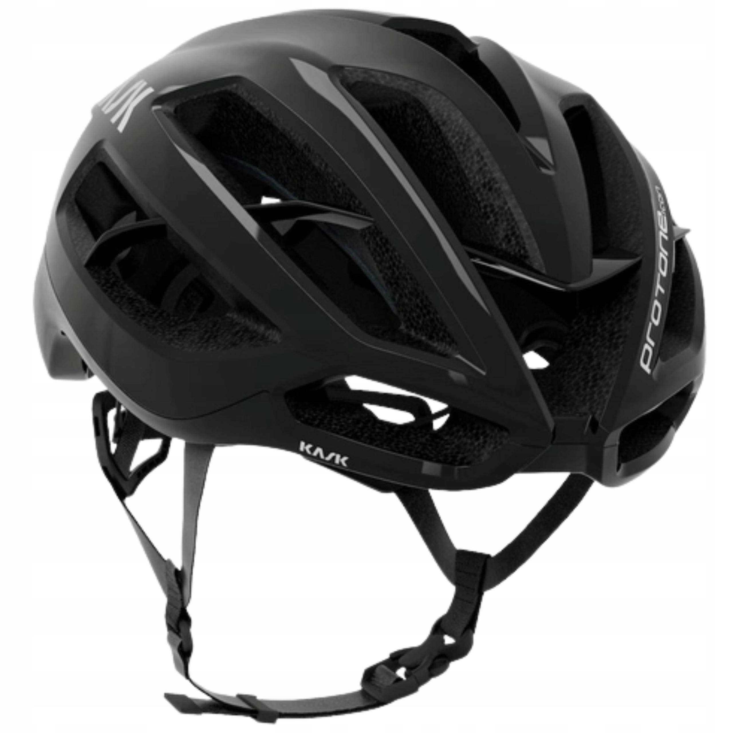 Kask Rowerowy Czarny Kask Protone Icon Rozmiar S Dobra Wentylacja Lekki