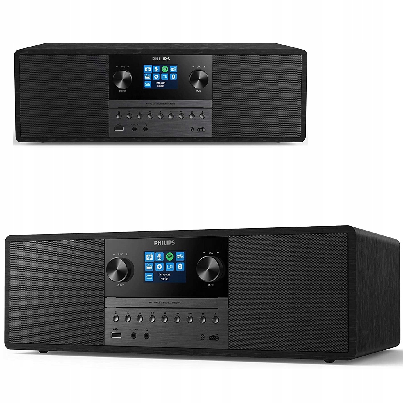 Mini Veža Philips TAM6805/10 Digitálne Rádio Dab+ MP3 CD