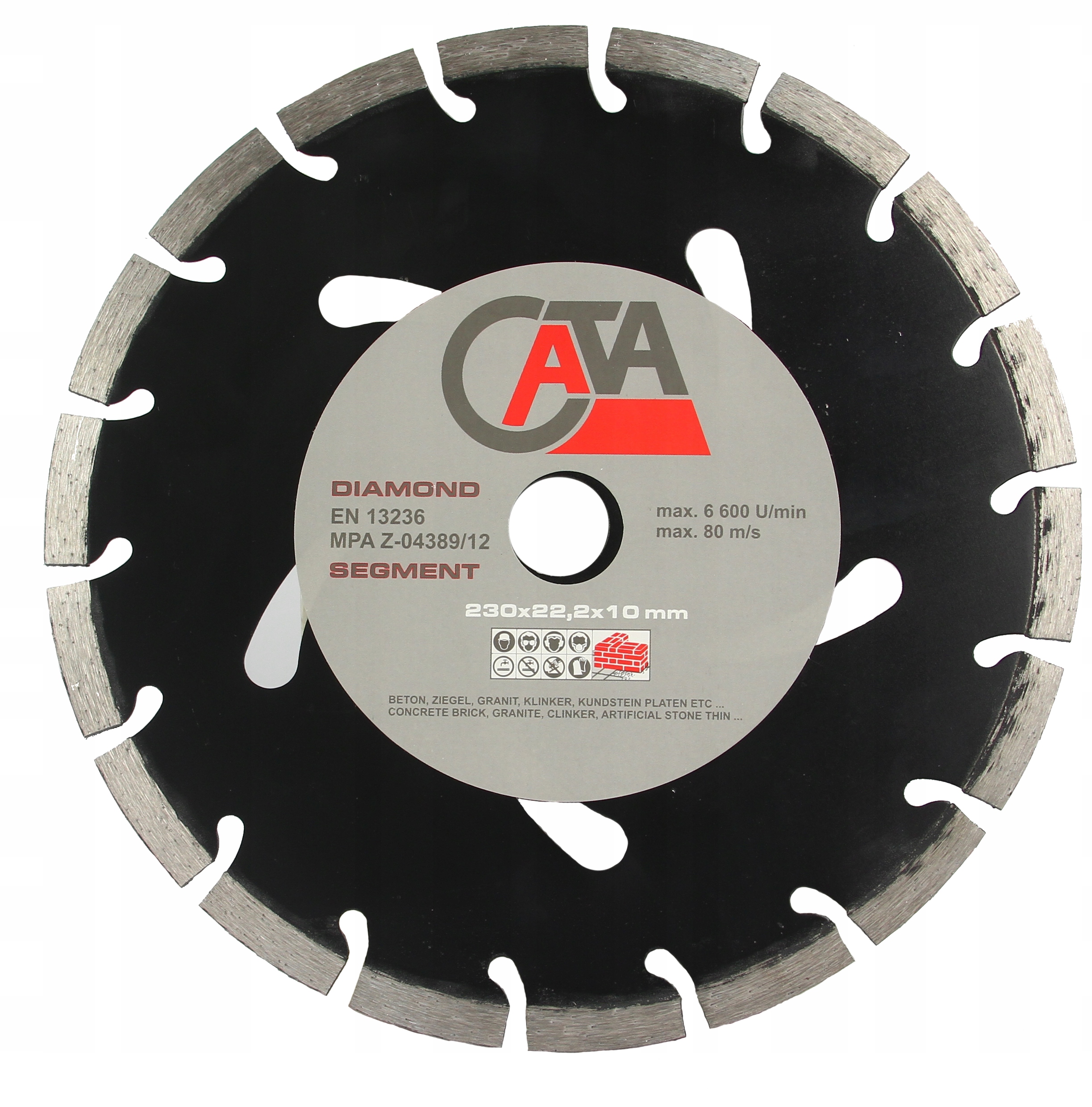 

Tarcza Diamentowa 230x22,2 Do Kostki Betonu Cegła