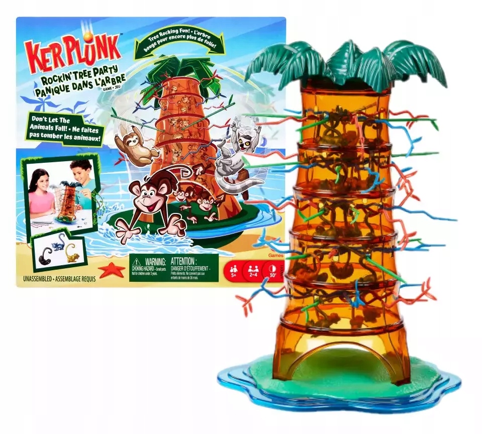 HTW65. Spadające małpki Zabawa na drzewie