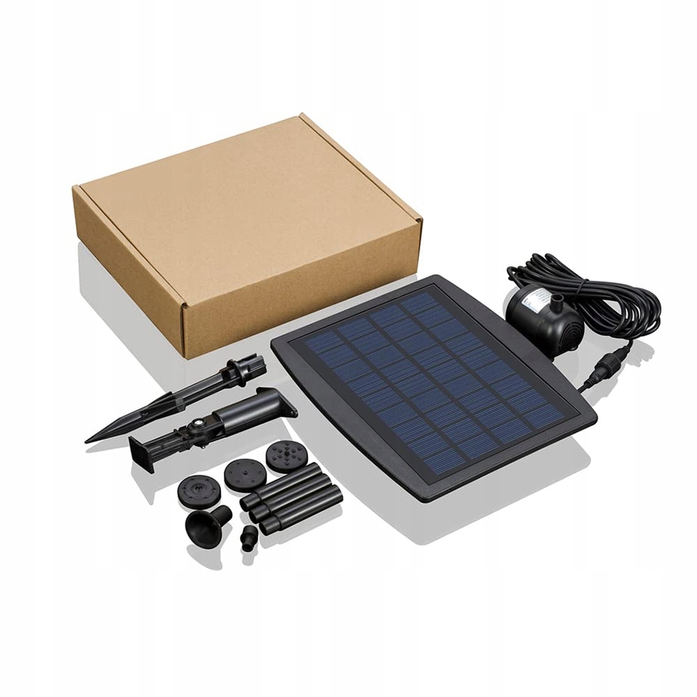 DECDEAL Solarowa Pompa Wodna Do Oczka Z Panelem Słonecznym — miniatura 4