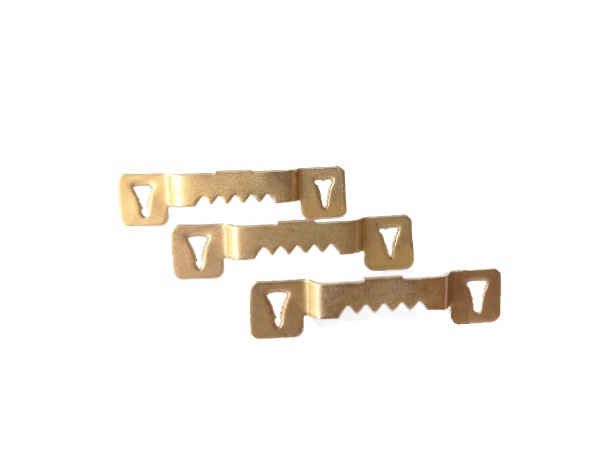 

zawieszki krokodylki wbijane do ram obrazów 100szt