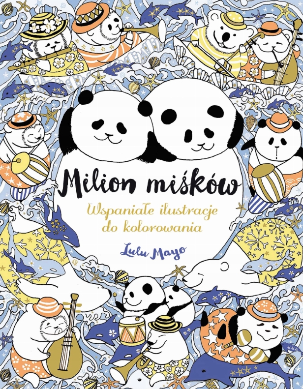 Milion Miśków Kolorowanka antystresowa Kaktus