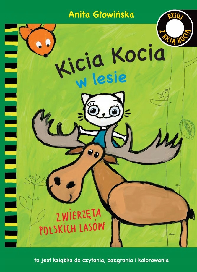 

Kicia kocia w lesie kolorowanka