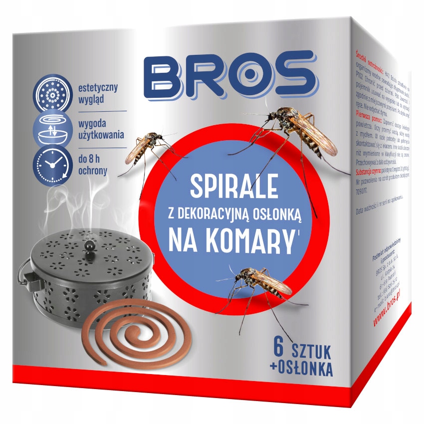 

Spirale na komary osłonka Bros 1980 6szt.