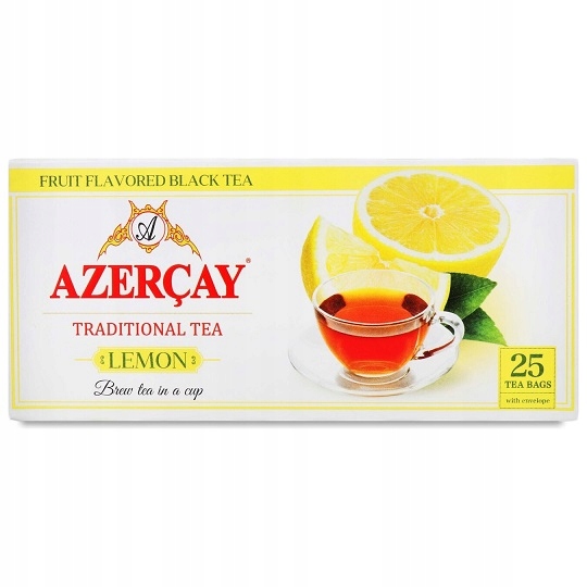 Herbata ekspresowa cytrynowa 45g Azercay
