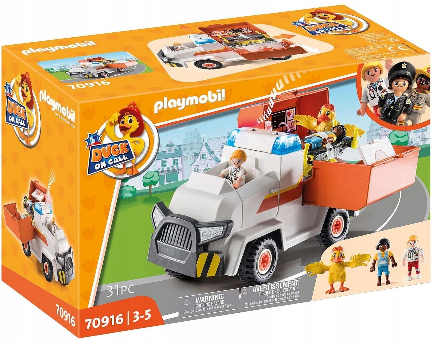 

Playmobil Duck On Call Ambulans Karetka 70916