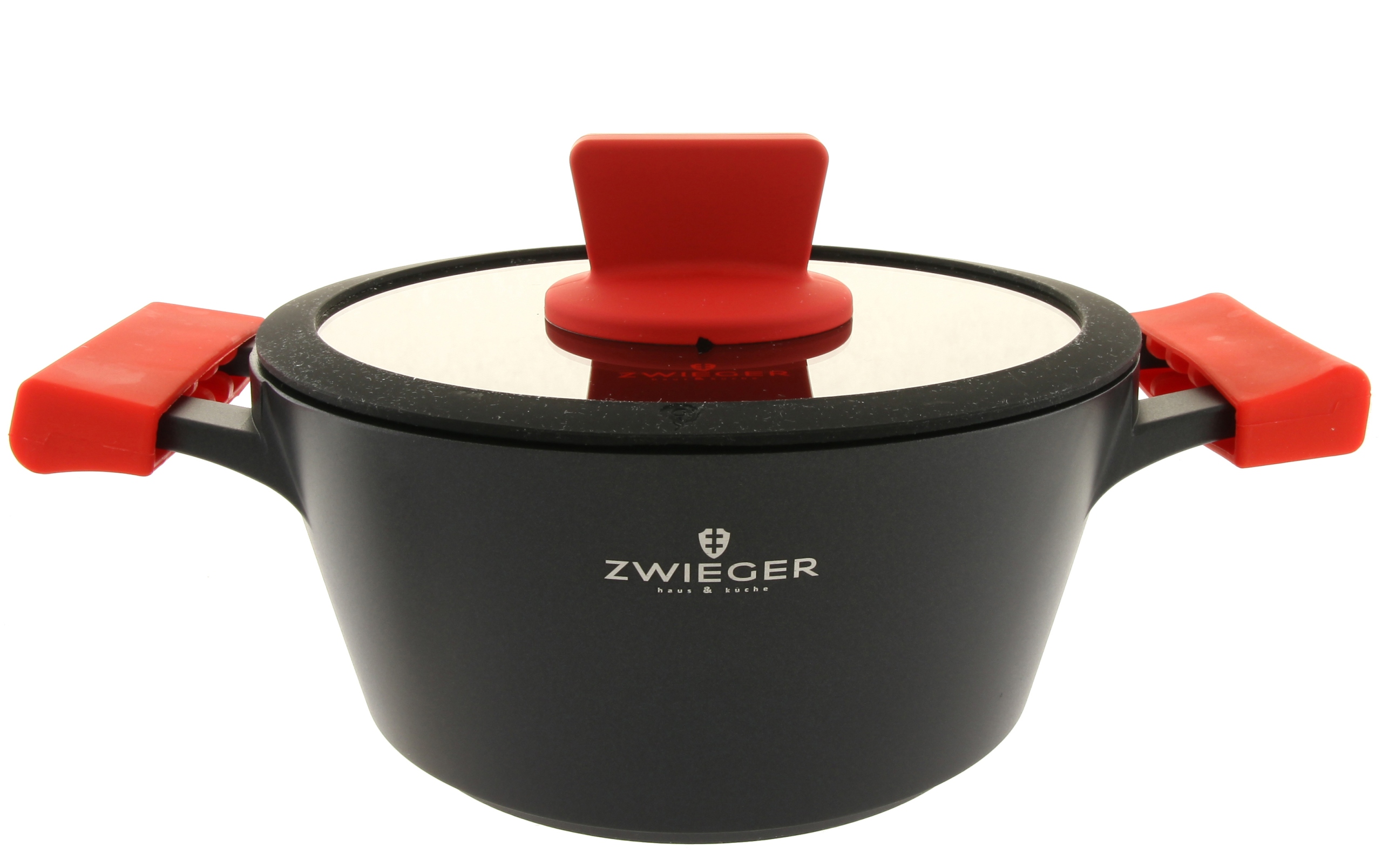 

Zwieger Garnek Obsidian 20CM 2L Z Pokrywą