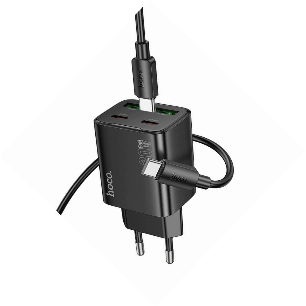 Szybka ładowarka 30W 4 porty z kablem 1m Usb-c do Samsung Galaxy A27 5G