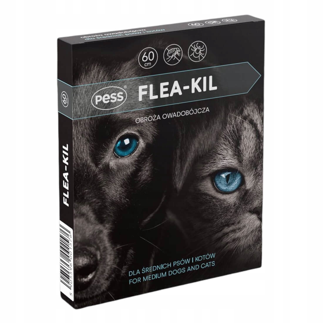 

Pess Flea-kil Obroża Owadobójcza Dla Psa Kota 60cm