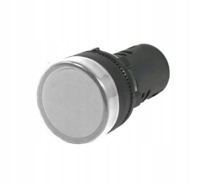 Kontrolka LED 28mm 24V AC/DC biała Marka NN