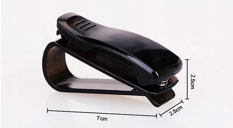 Klips Uchwyt Samochodowy Mocowanie Na Okulary UV Rodzaj na okulary