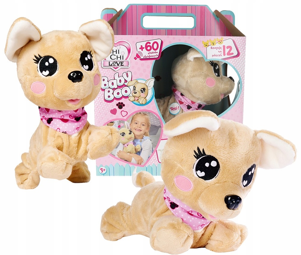 

Chi Chi Love Interaktywny Pies Baby Boo 12 Komend
