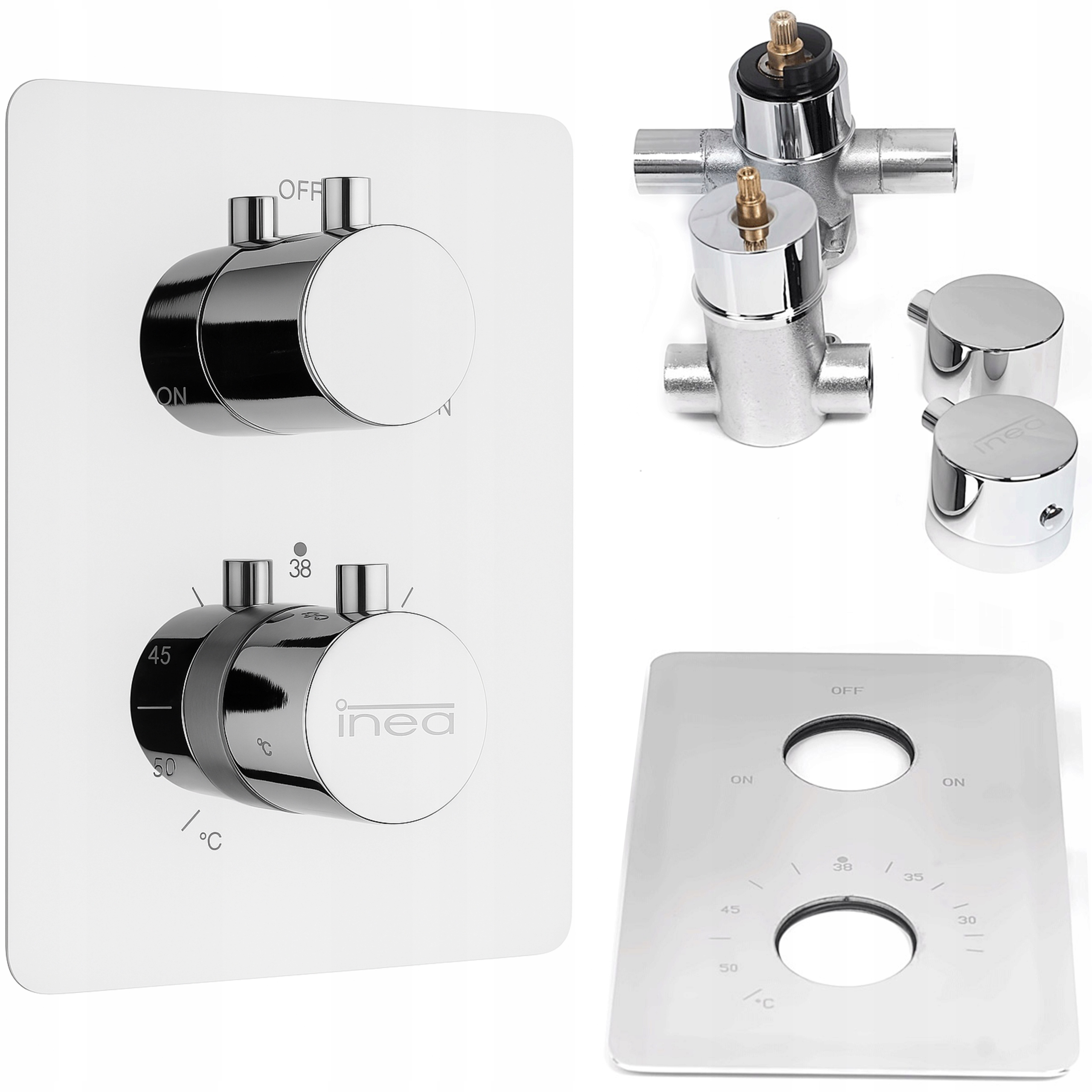 Dvojfunkčná Podomietková Batéria, Sprchová A Vaňová Miešačka, Termostat