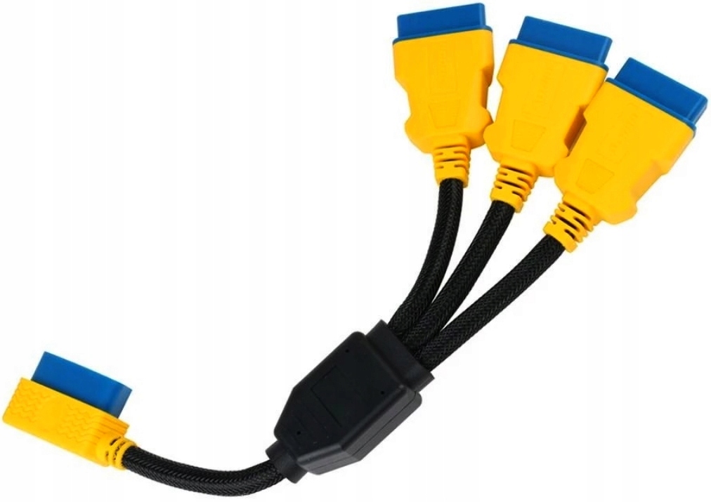 Trójnik Przedłużka Czwórnik OBD2 Rozdzielacz 35cm