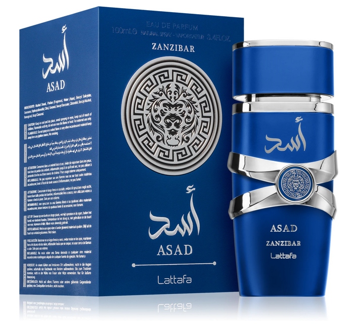 Lattafa Asad Zanzibar 100 ml pánská parfémovaná voda Edp arabská