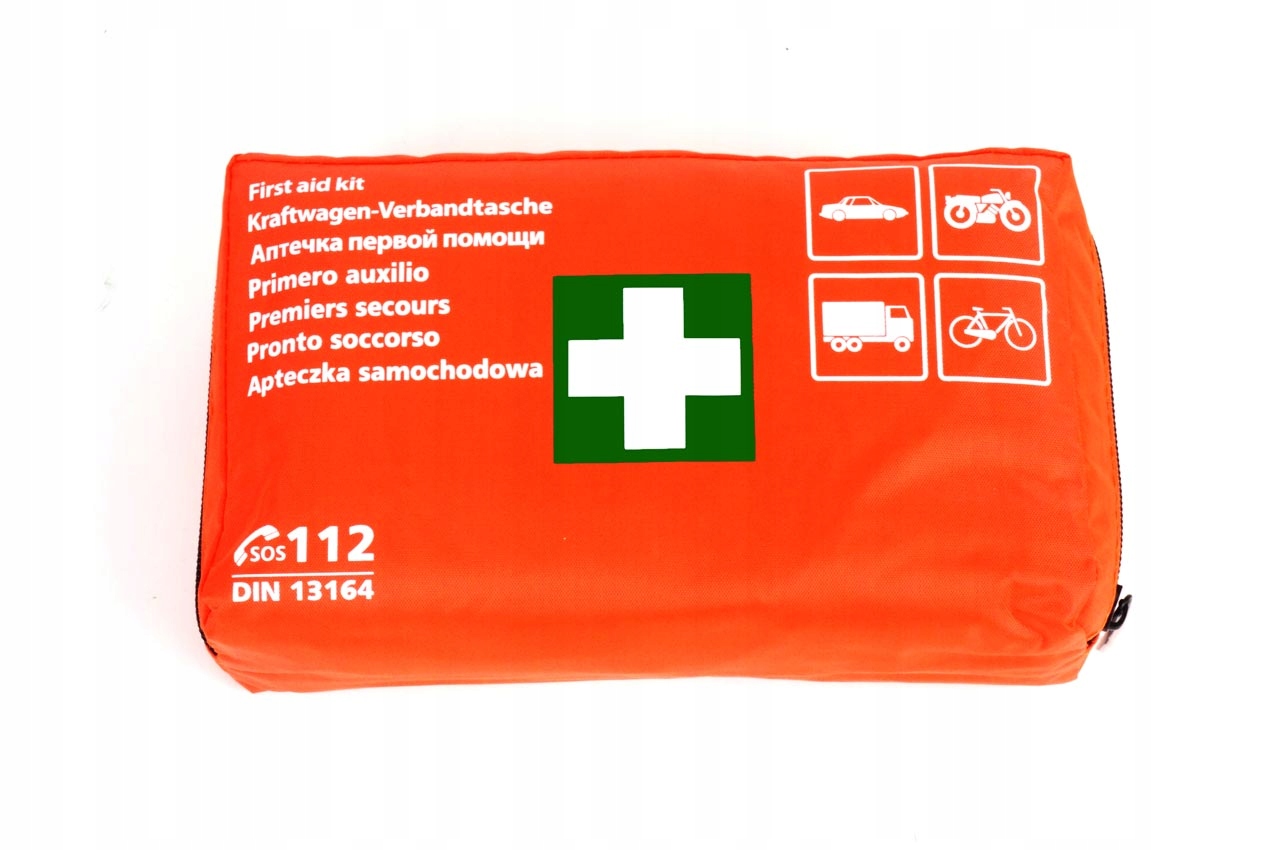 APTECZKA SAMOCHODOWA PIERWSZEJ POMOCY DIN 13164